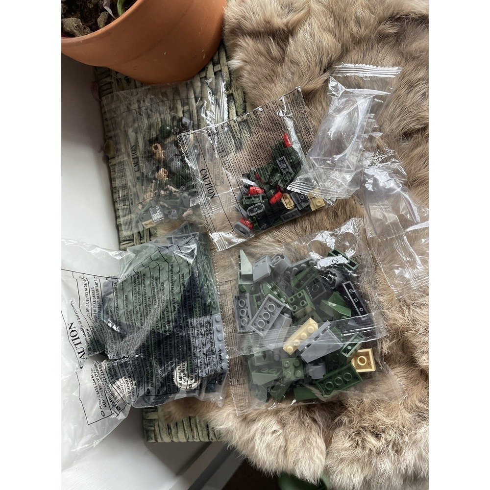 military Police building bricks special forces green tan brown‎ compatible Mega